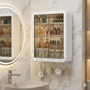 Adhesive Wall Mounted Bathroom Organizer