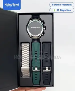 Haino Teko Sq-14 Smartwatch With Built-in Bluetooth 3pairs of Straps