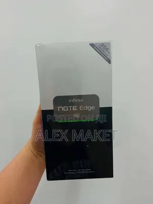 New Infinix Note Edge 256 GB Silver