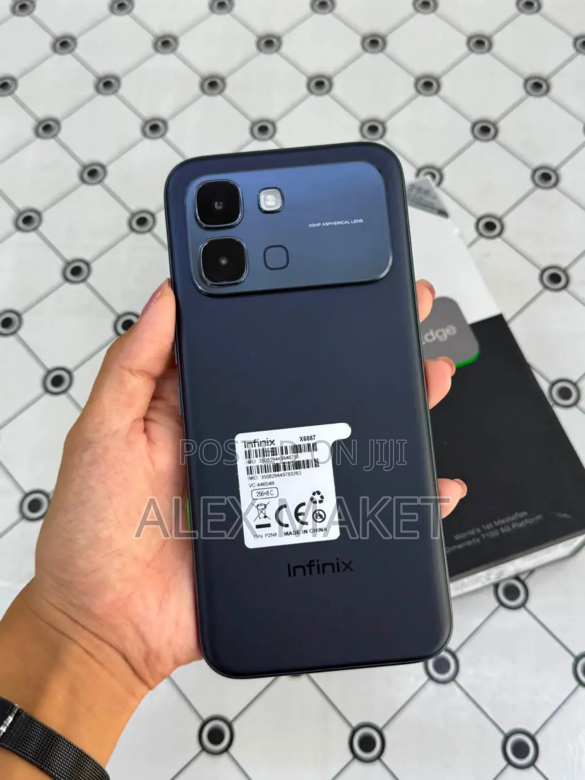 New Infinix Note Edge 256 GB Blue