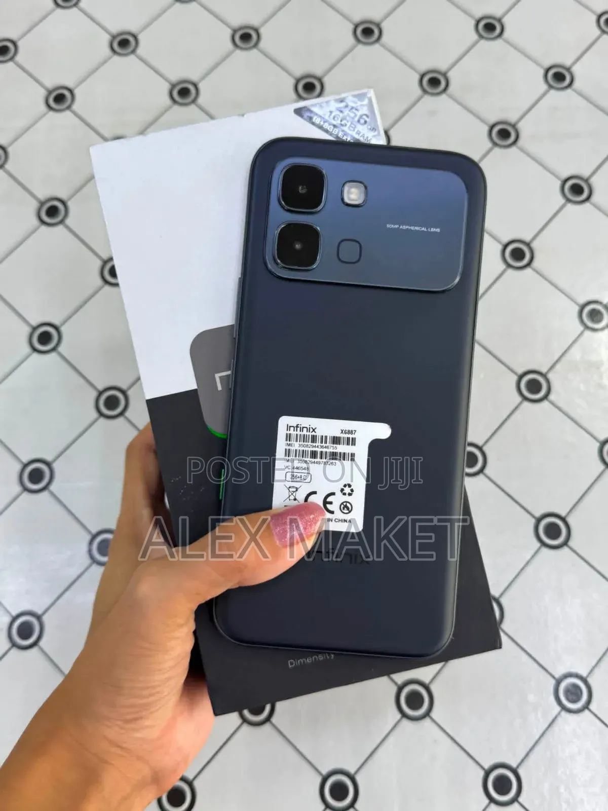 New Infinix Note Edge 256 GB Blue