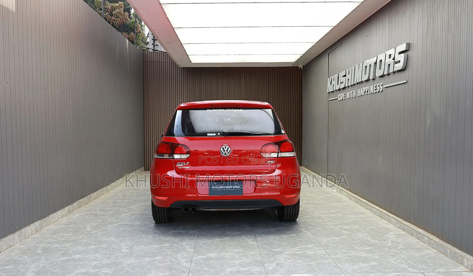 Volkswagen Golf 2012 Red