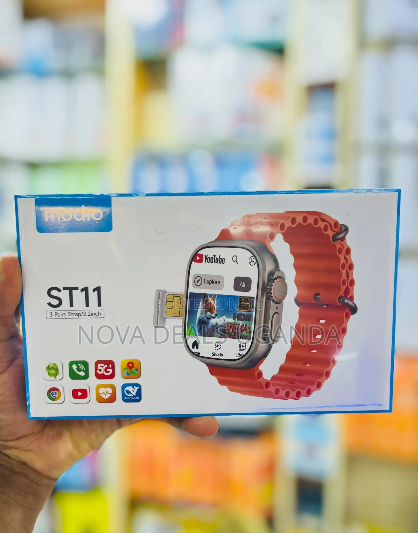 Modio St11 Sim Card Android Smart Watch 64gb