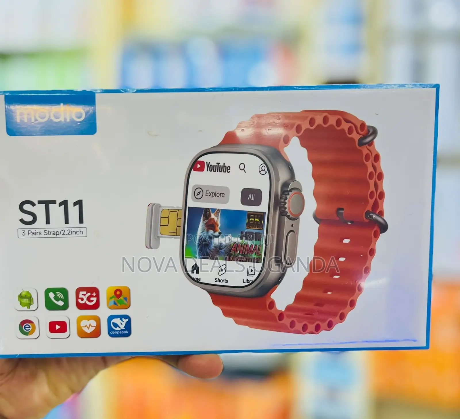 Modio St11 Sim Card Android Smart Watch 64gb