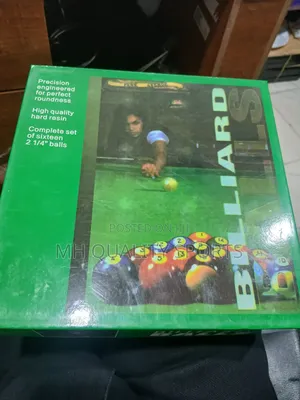 Numbered Pool Table