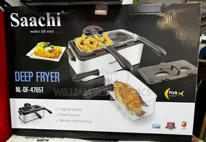 Saachi Nl-Df-4765t Deep Fryer/Saachi Double Deep Fryer