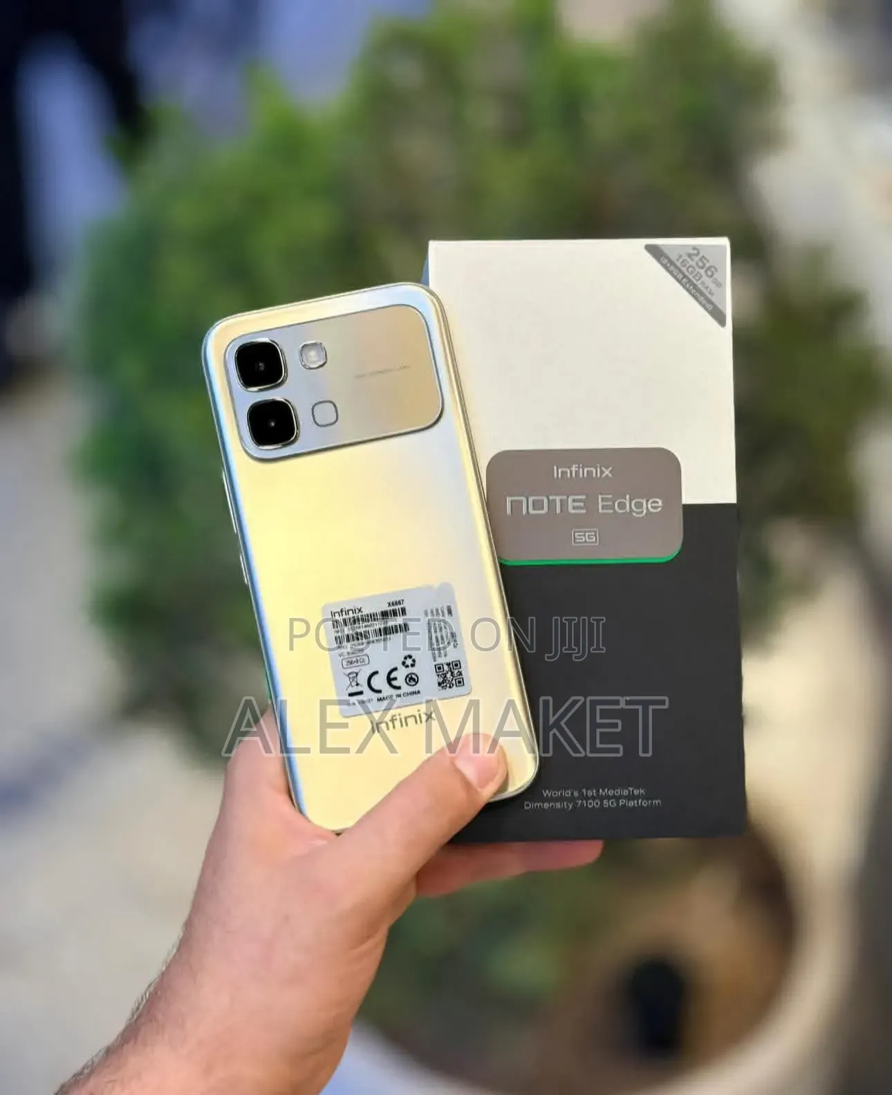 New Infinix Note Edge 256 GB Rose Gold