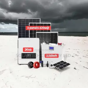 Efficient Solar Backup System | 2.56kwh Lifepo4 Battery Included