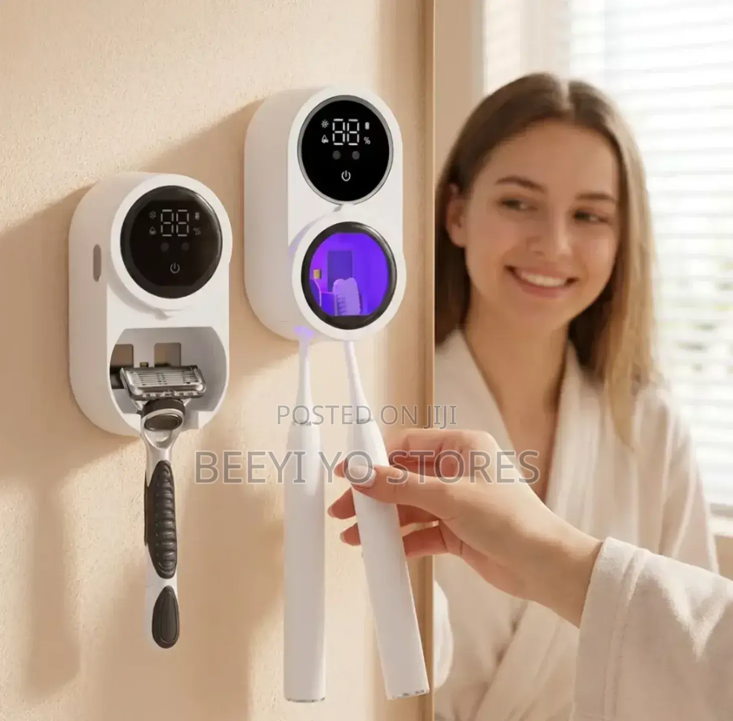 Smart Uv Toothbrush Sanitizer Holder