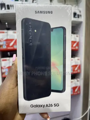 New Samsung Galaxy A26 128 GB Black
