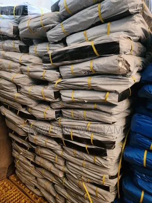 Black and Gray Tarpaulin