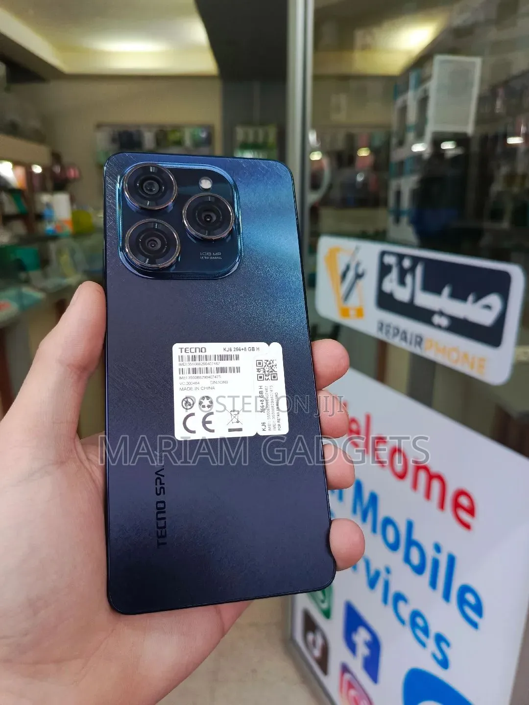 Tecno Spark 20 128 GB Black