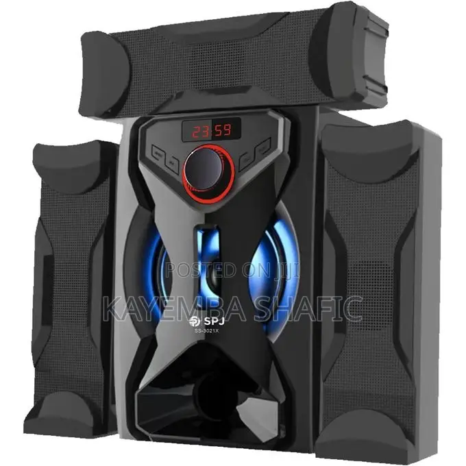 SPJ 3.1ch Multimedia Speaker System With Subwoofer (Ss-3021x)