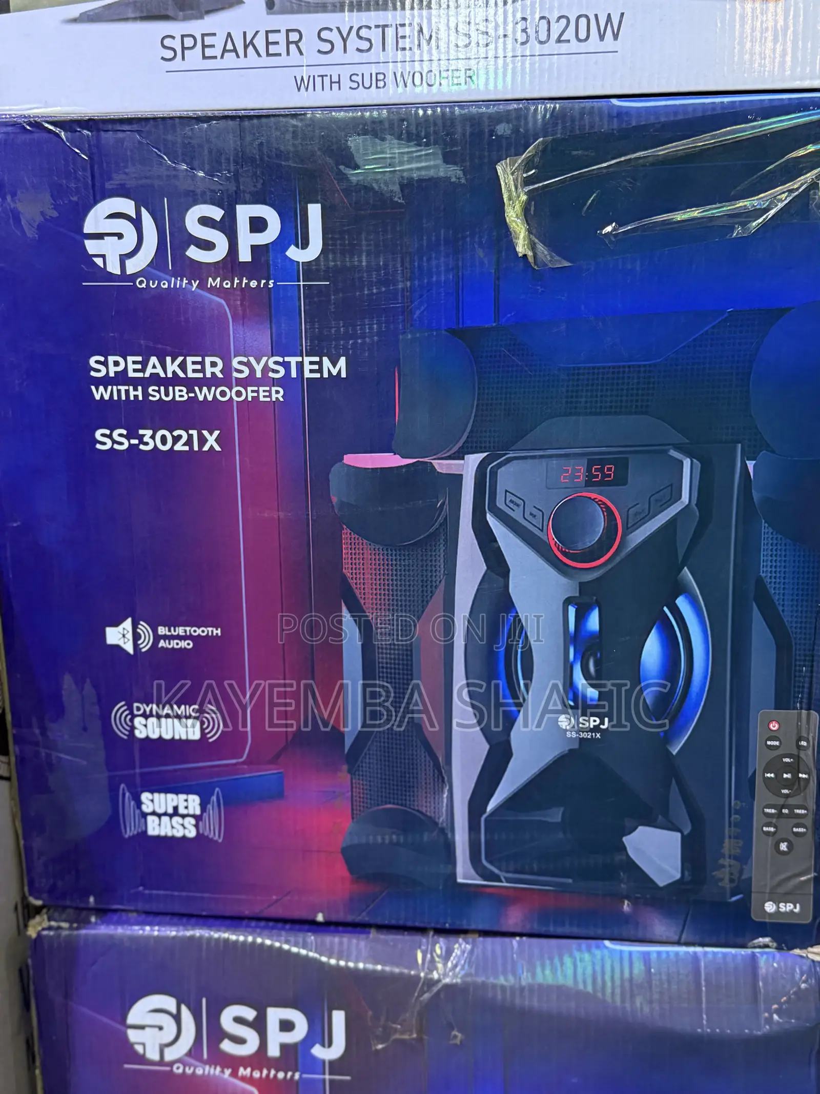 SPJ 3.1ch Multimedia Speaker System With Subwoofer (Ss-3021x)