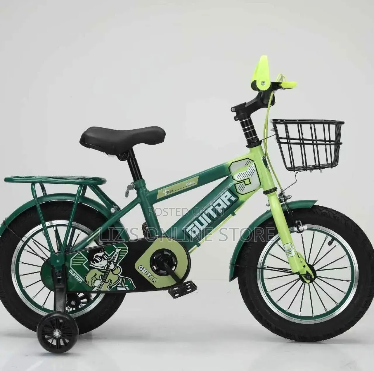 Guitar Branded Kids Bicycle
