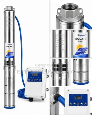 600W Solar Water Pump – 85m Head 4,000l/H 48V DC