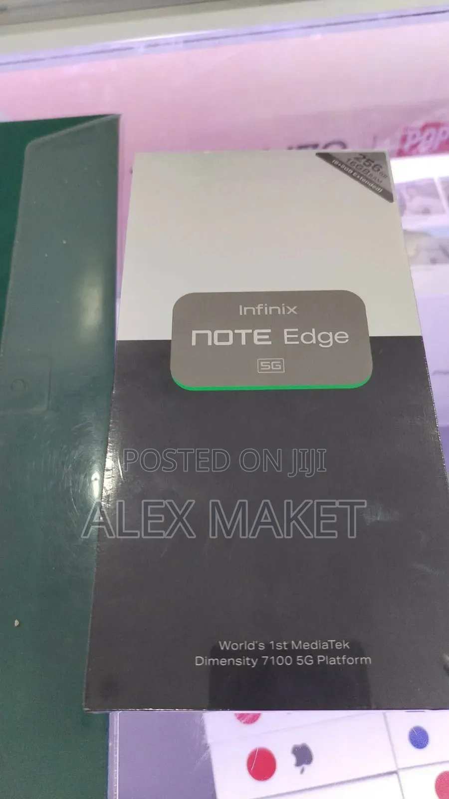 New Infinix Note Edge 256 GB Green