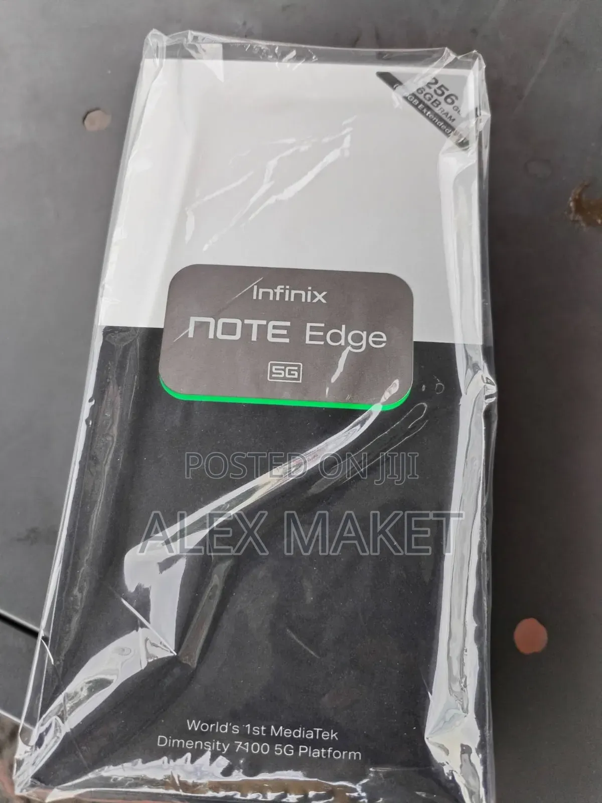 New Infinix Note Edge 256 GB Green