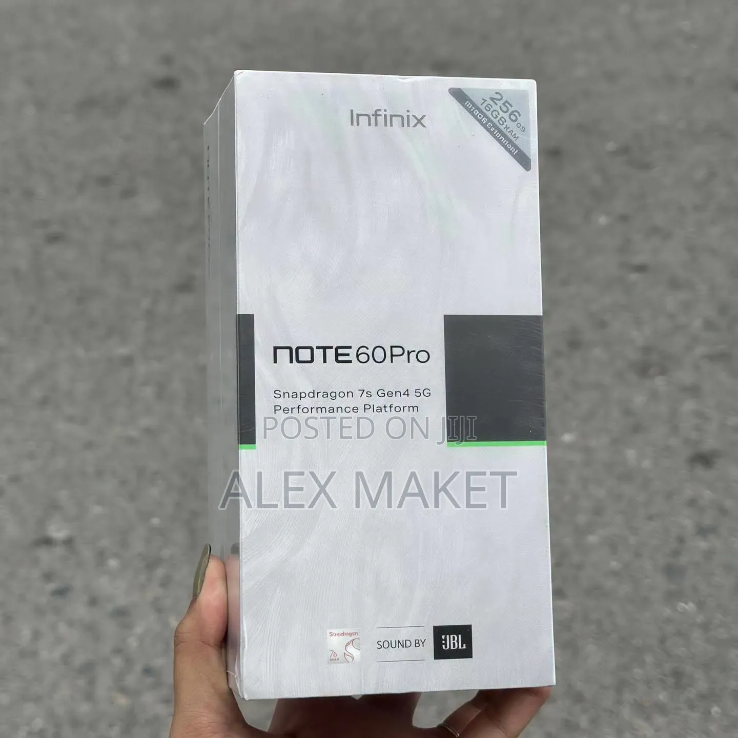 New Infinix Note 60 Pro 256 GB Black