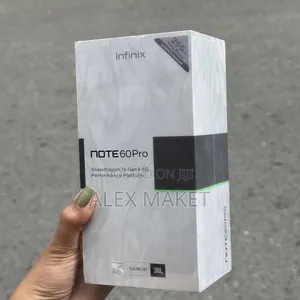 New Infinix Note 60 Pro 256 GB Black