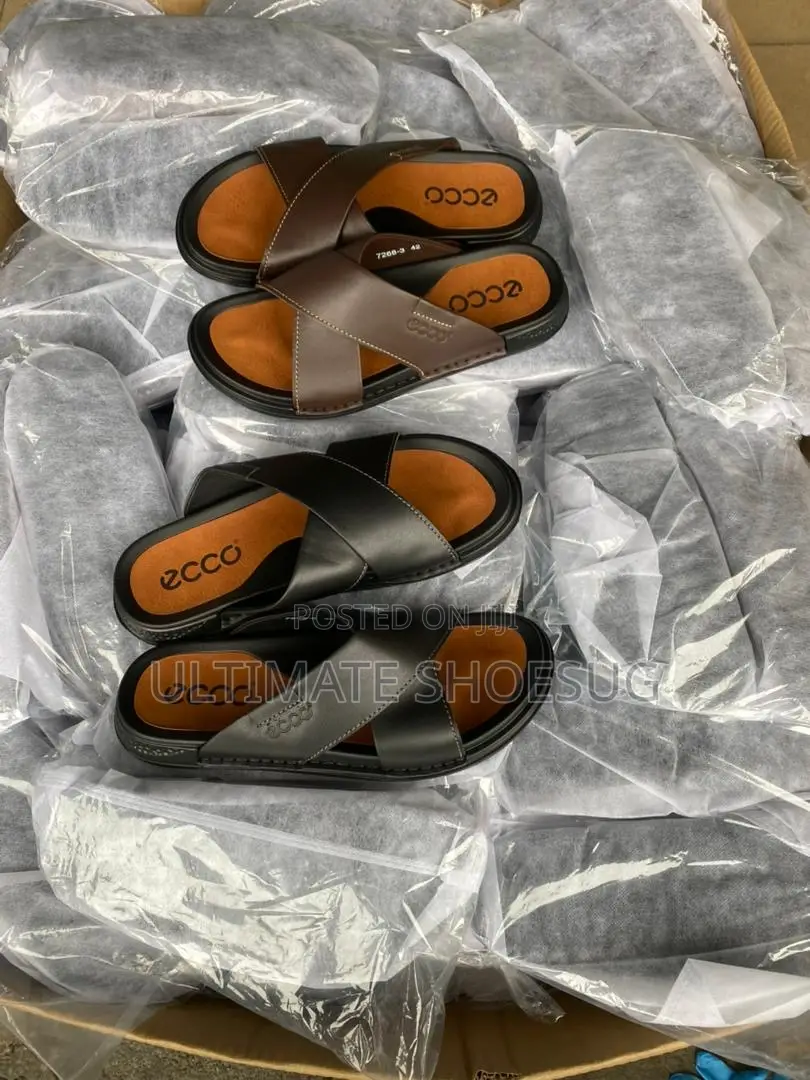 Ecco Leather Soft Sandals