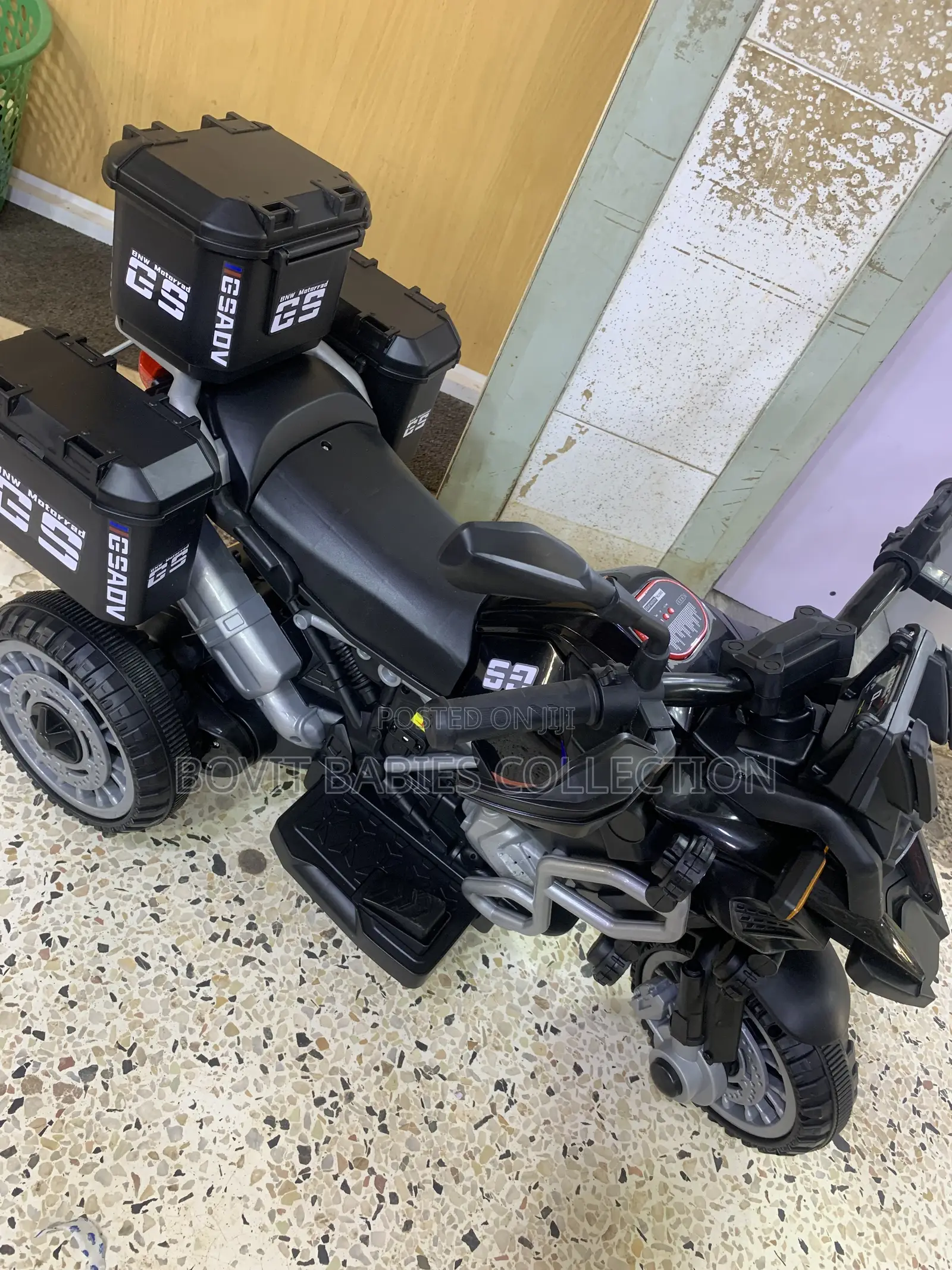 Kids Rechargeable Police Motorcycle