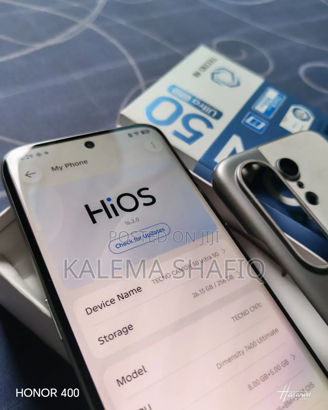 New Tecno Camon 50 Ultra 256 GB Gray