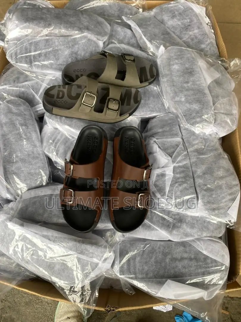 Ecco Double Buckle Sandals
