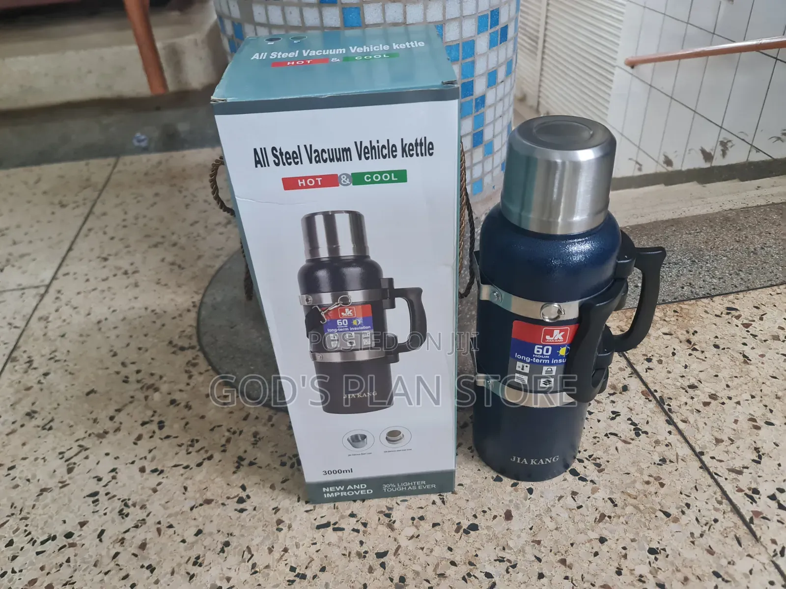 Zego Hot Cold Stainless Steel Vaccum Insulated Vacuum Flask 4litres