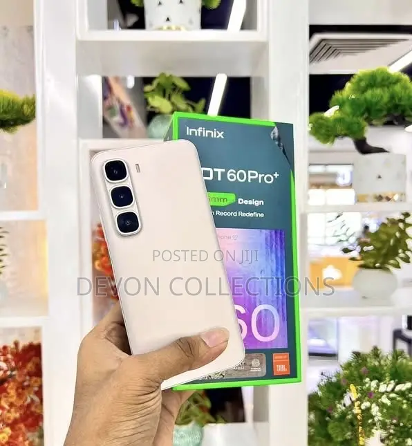 New Infinix Hot 60 Pro+ 128 GB White