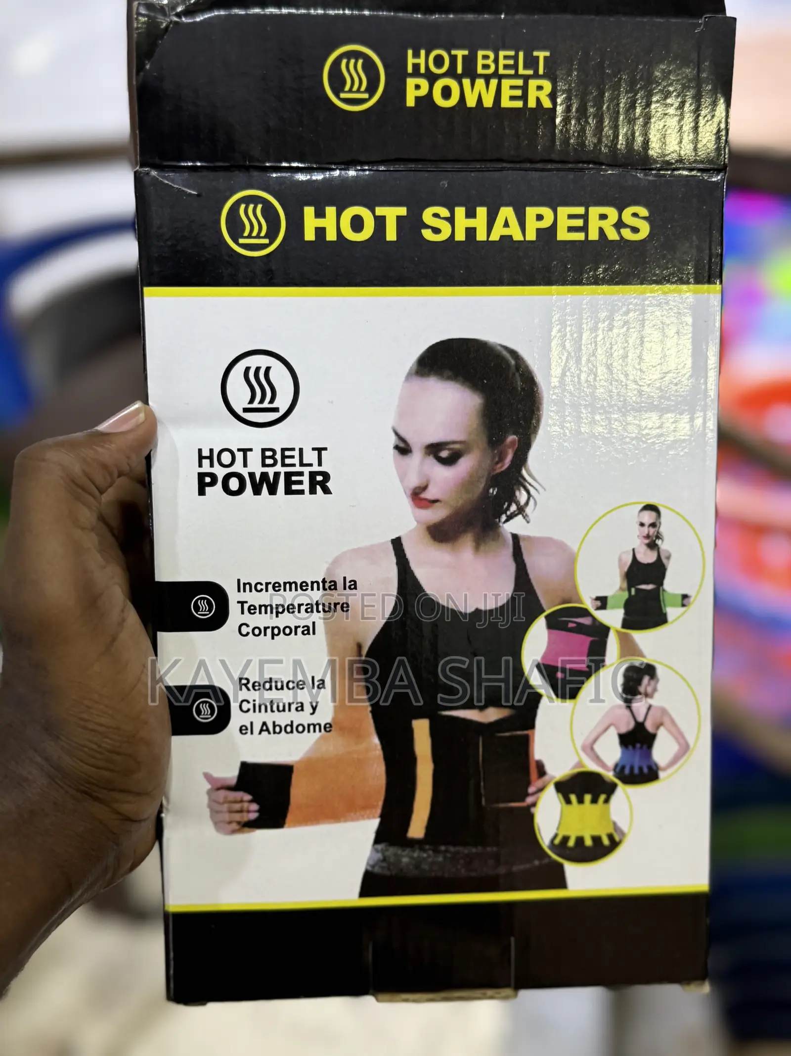 Hot Shapers Hot Belt Power Waist Trainer Slimming Belt