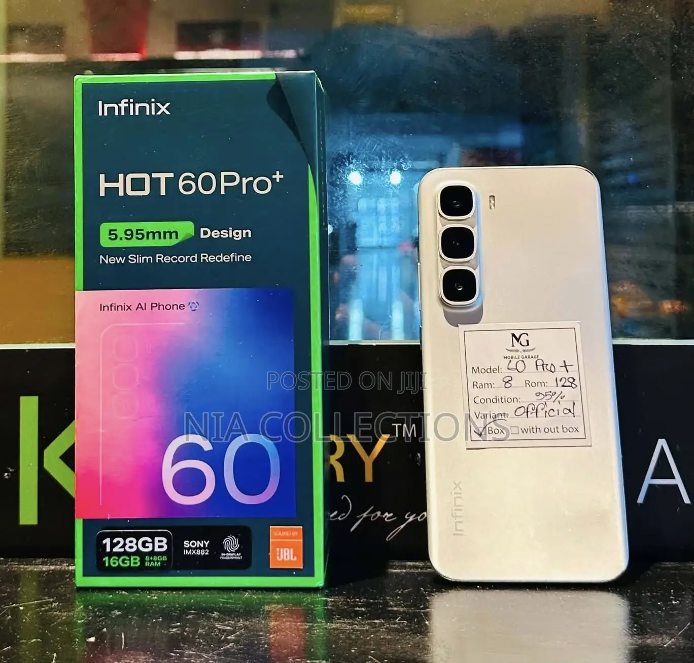 New Infinix Hot 60 Pro+ 256 GB Gold