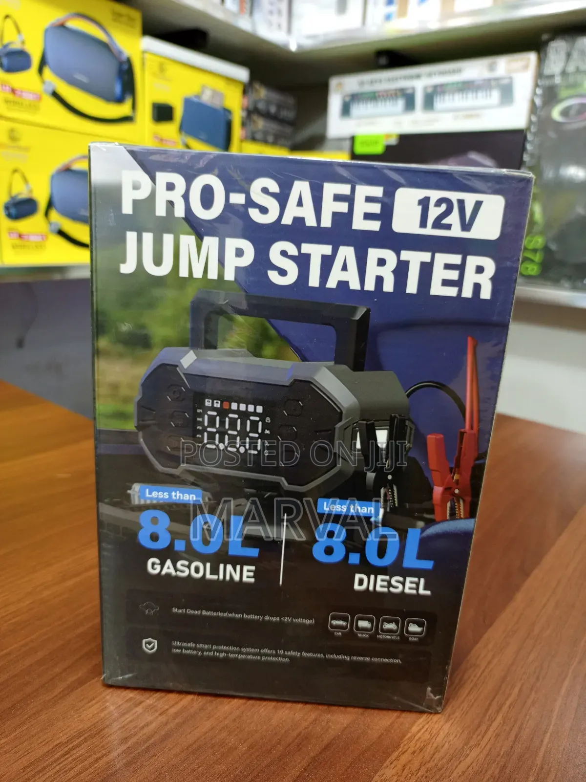 4 in 1 Pro-Safe 12v Jump Starter
