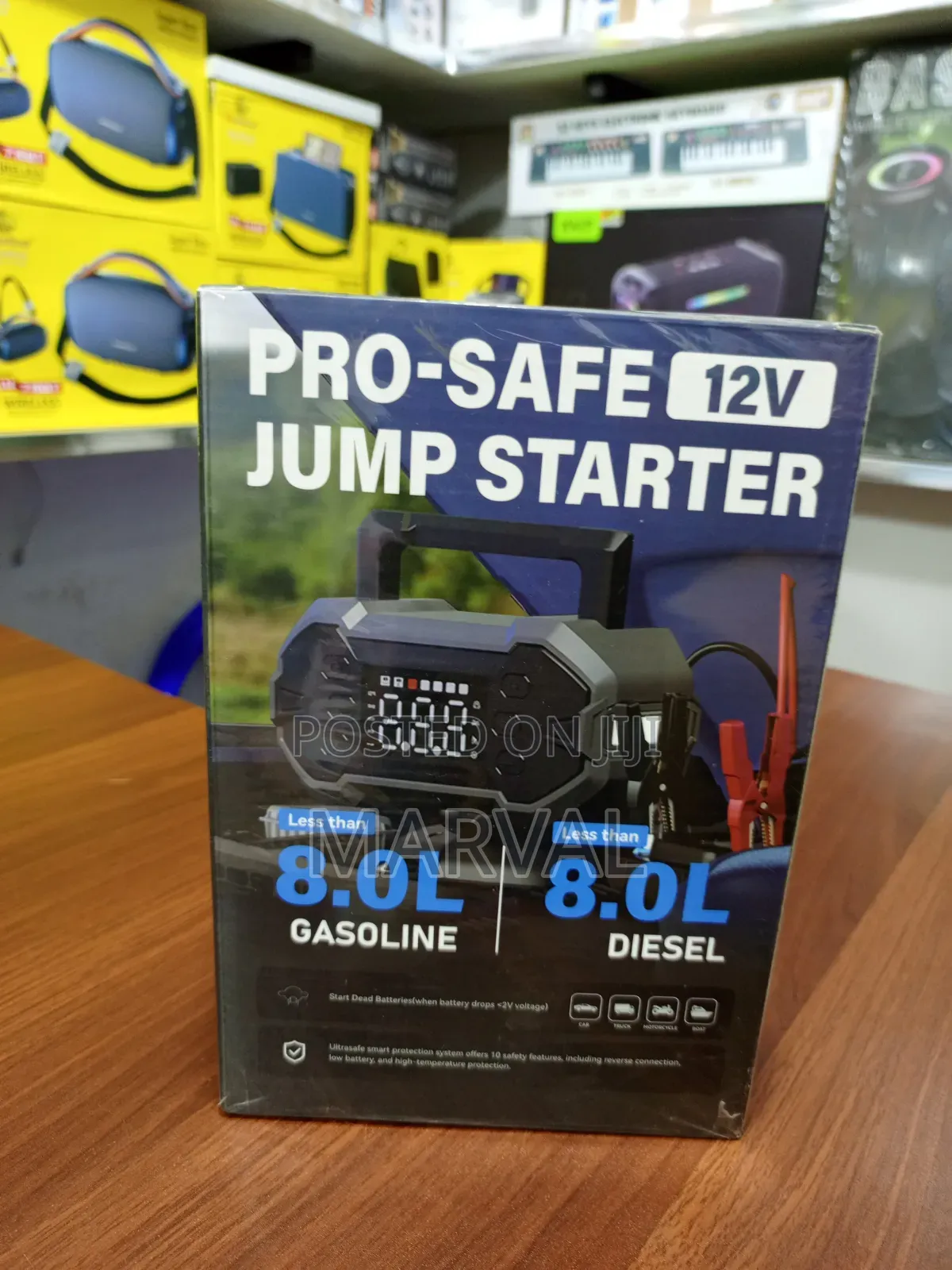 4 in 1 Pro-Safe 12v Jump Starter
