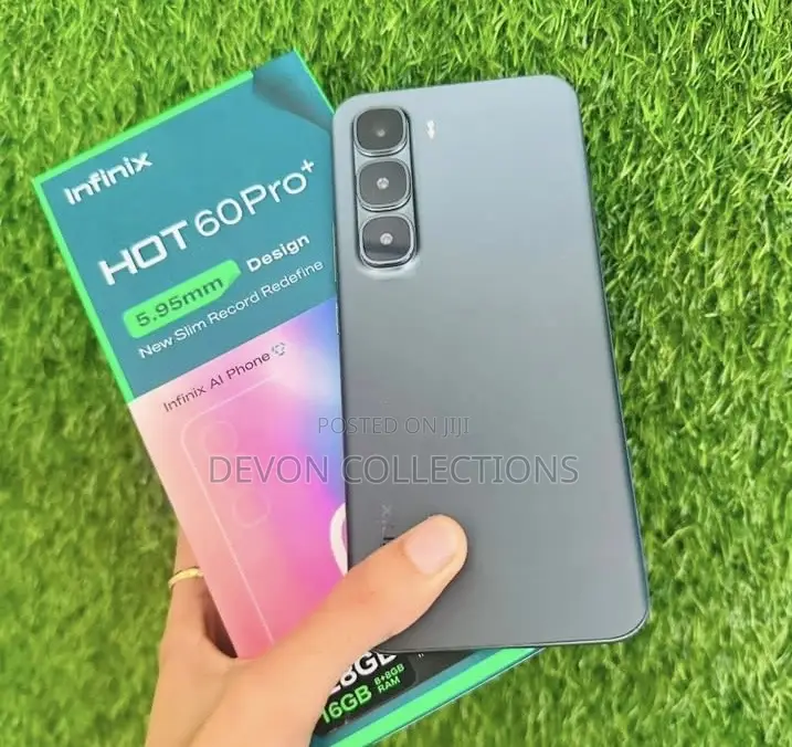 New Infinix Hot 60 Pro+ 256 GB Black