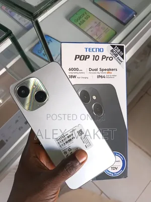 New Tecno Pop 10 Pro 128 GB White