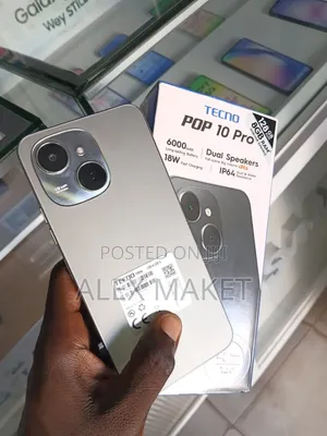 New Tecno Pop 10 Pro 128 GB White