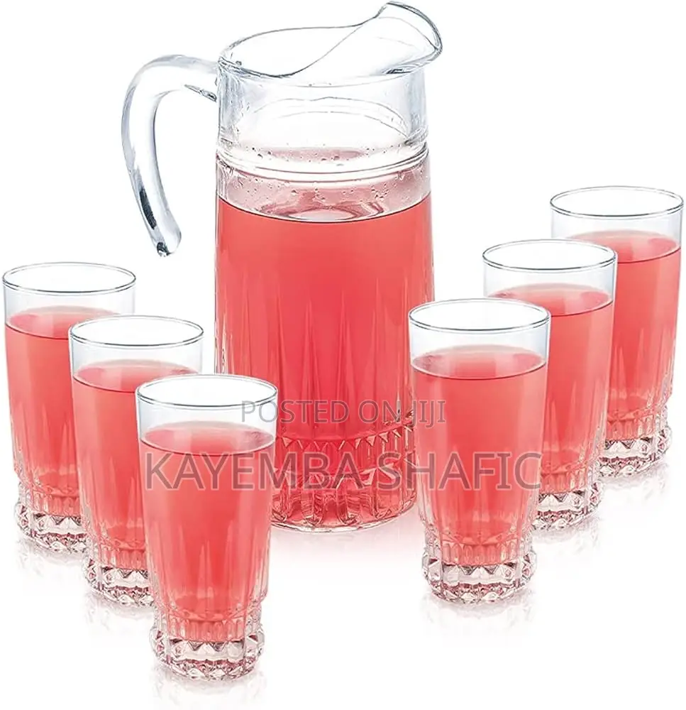 Luminarc Imperator 7-Piece Glass Water and Juice Beverage Set