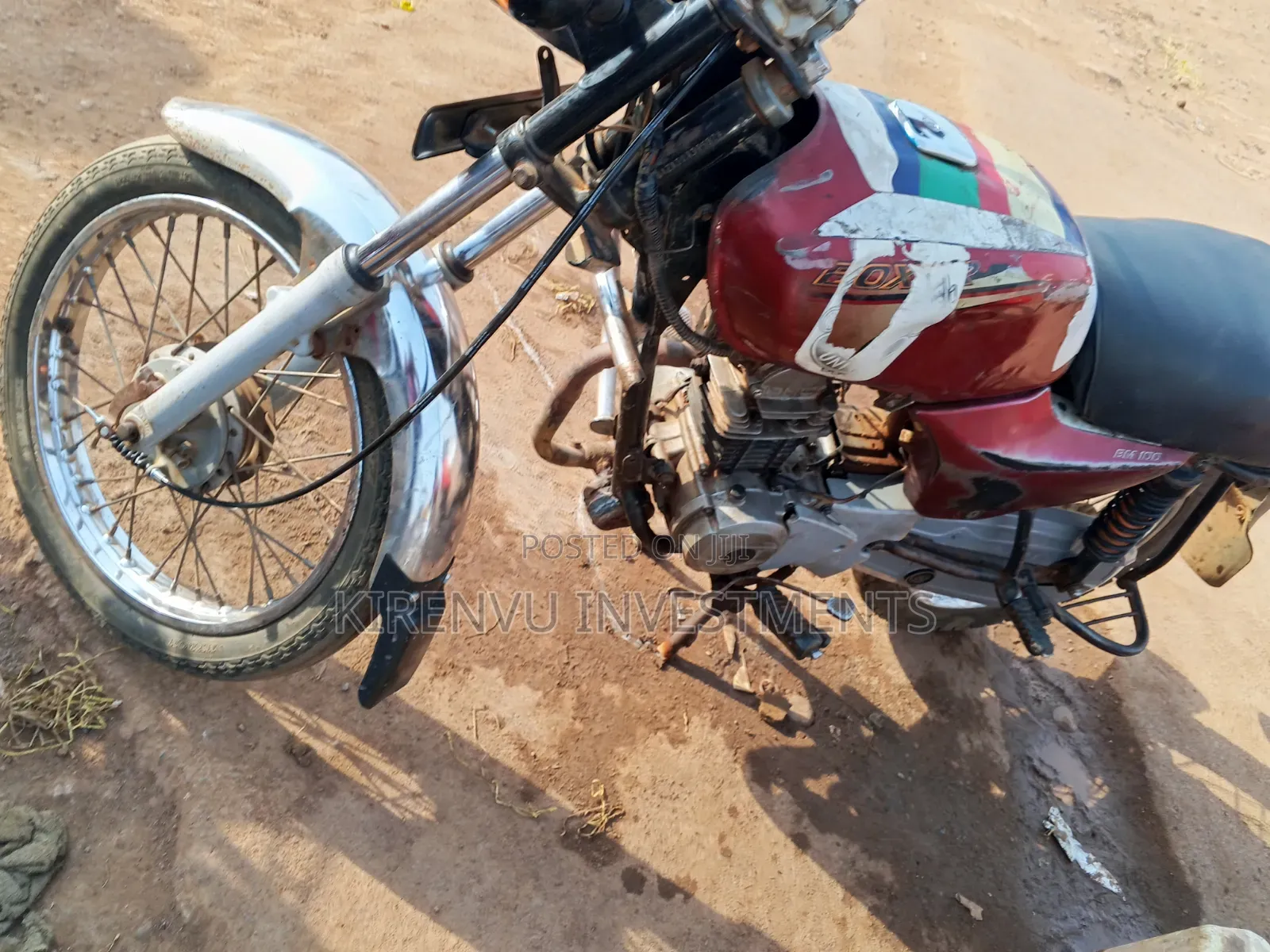 Bajaj Boxer 100 2019 Red