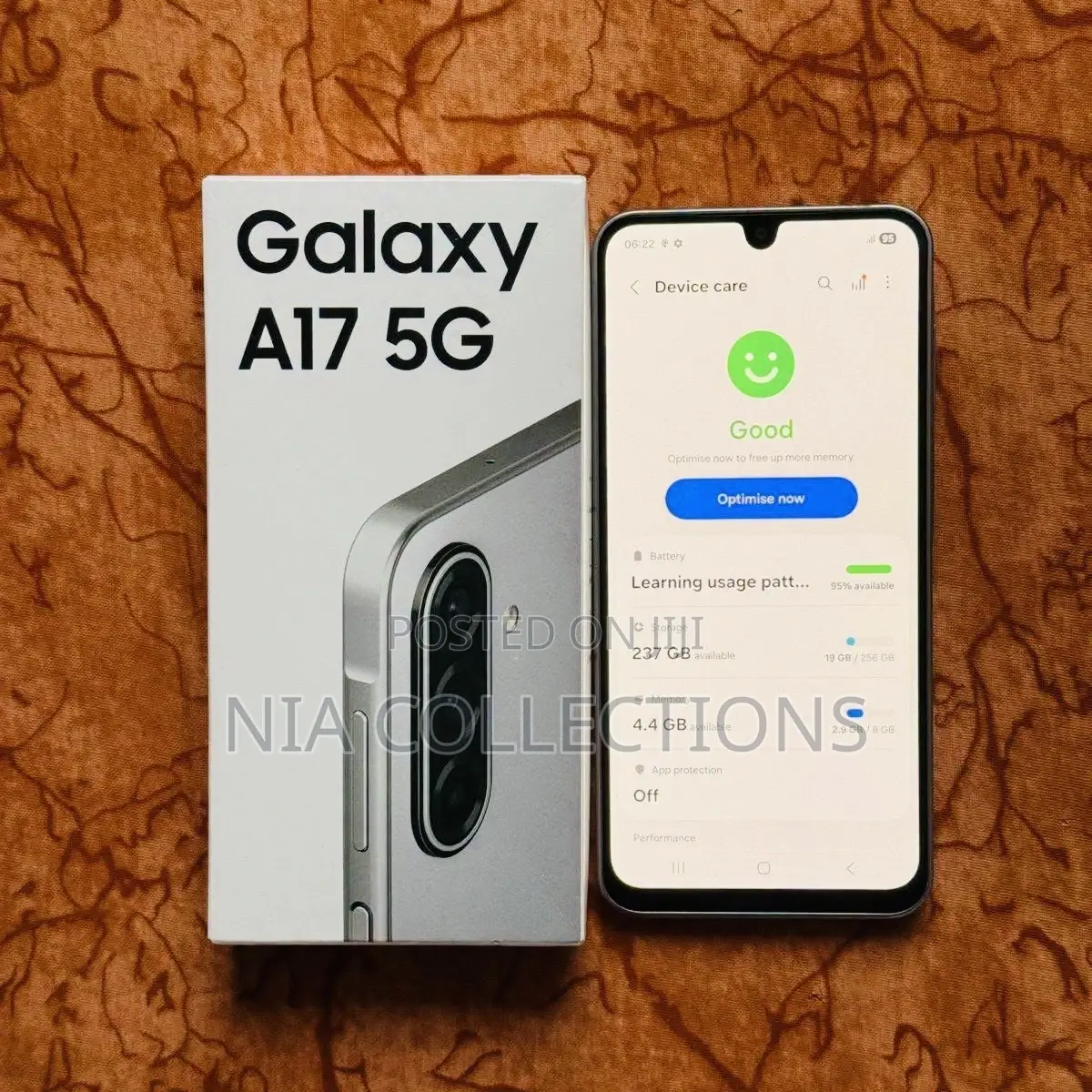 New Samsung Galaxy A17 5G 256 GB Gray