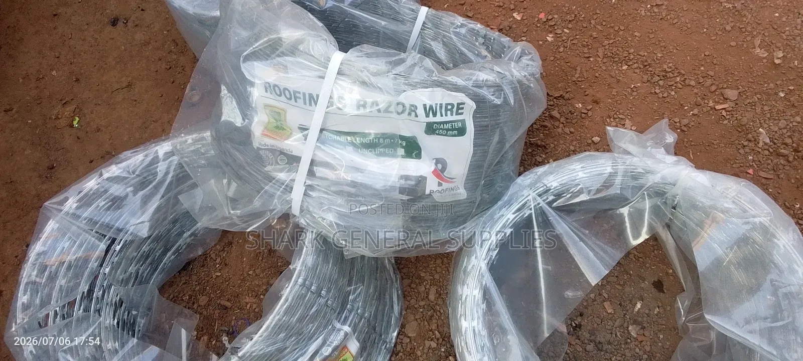 Razor Wire (Roofings)8 Meters