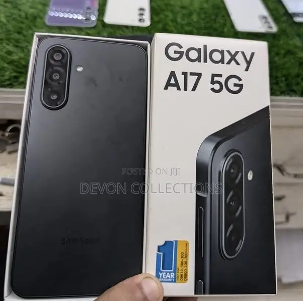 New Samsung Galaxy A17 5G 256 GB Black
