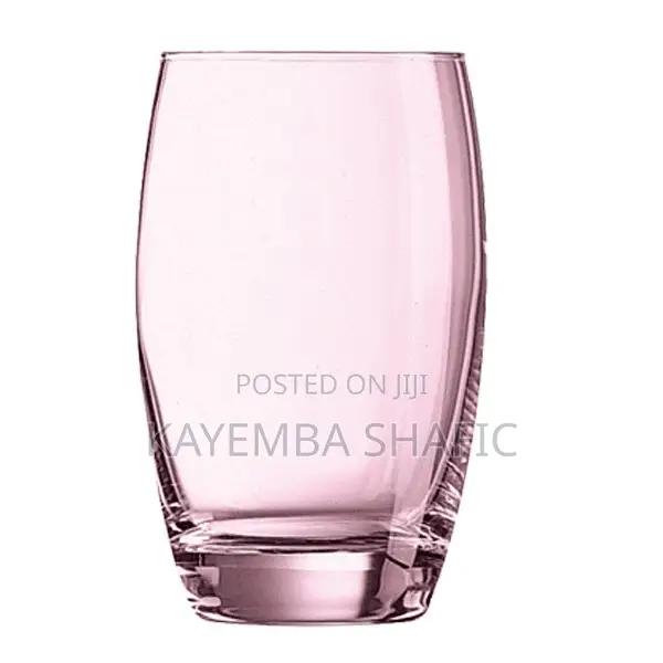 Genuine Luminarc Salto Ice Pink Tumblers Glasses- 12 Pieces (1 Dozen)