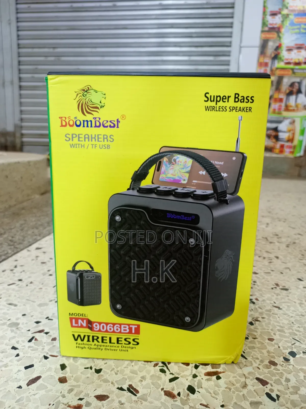 Boombest Ln-9066bt Portable Wireless Bluetooth Speaker