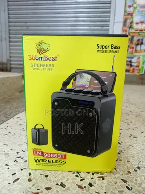 Boombest Ln-9066bt Portable Wireless Bluetooth Speaker