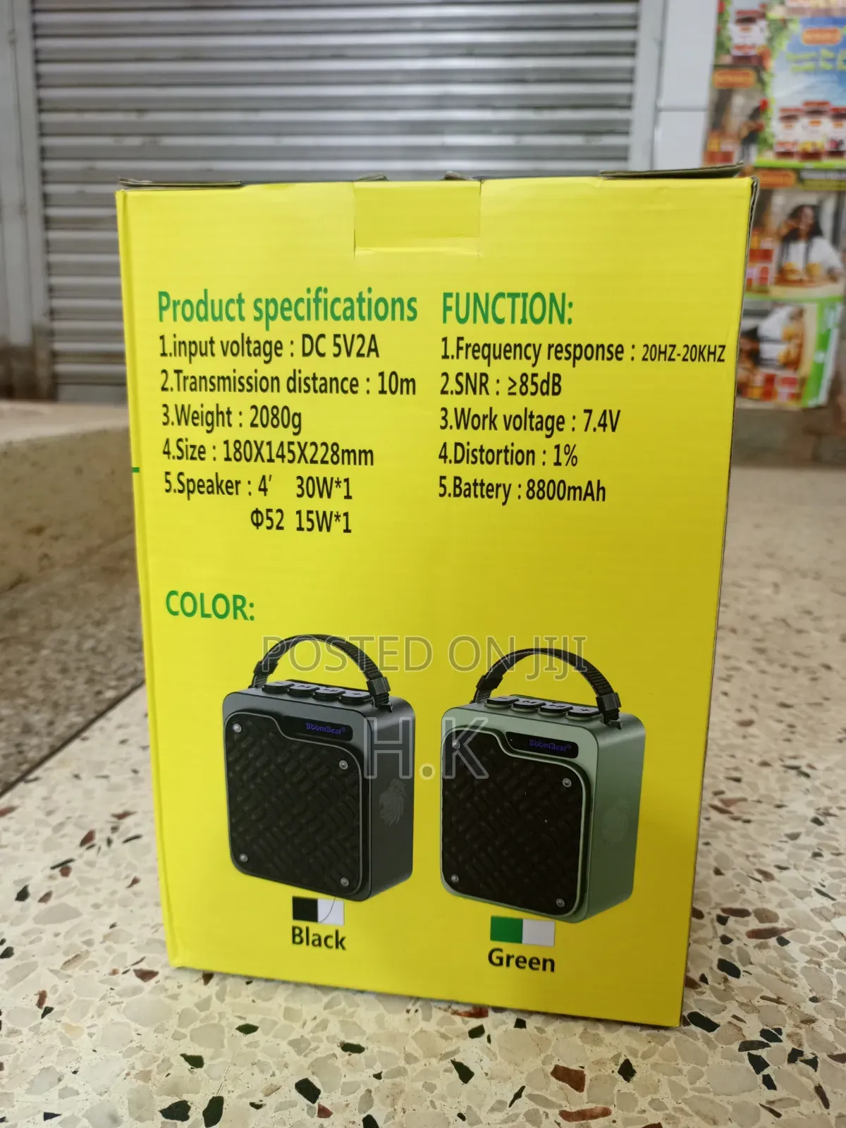 Boombest Ln-9066bt Portable Wireless Bluetooth Speaker