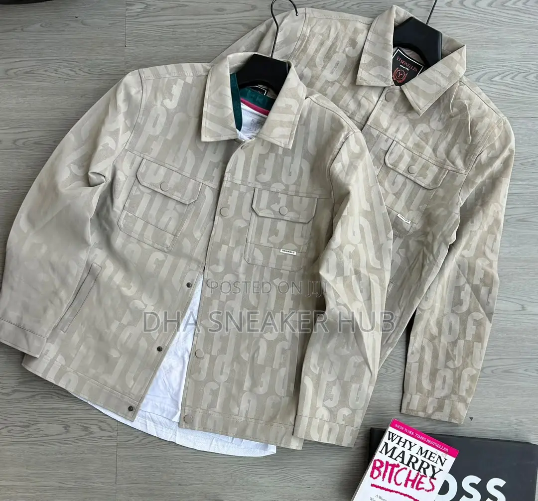 Premium Designer Jacket and White Shirt