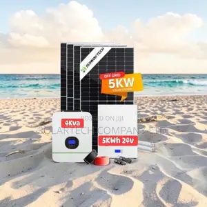 Complete 5kwh Hybrid Solar System 4kva Inverter Lifepo4 Battery