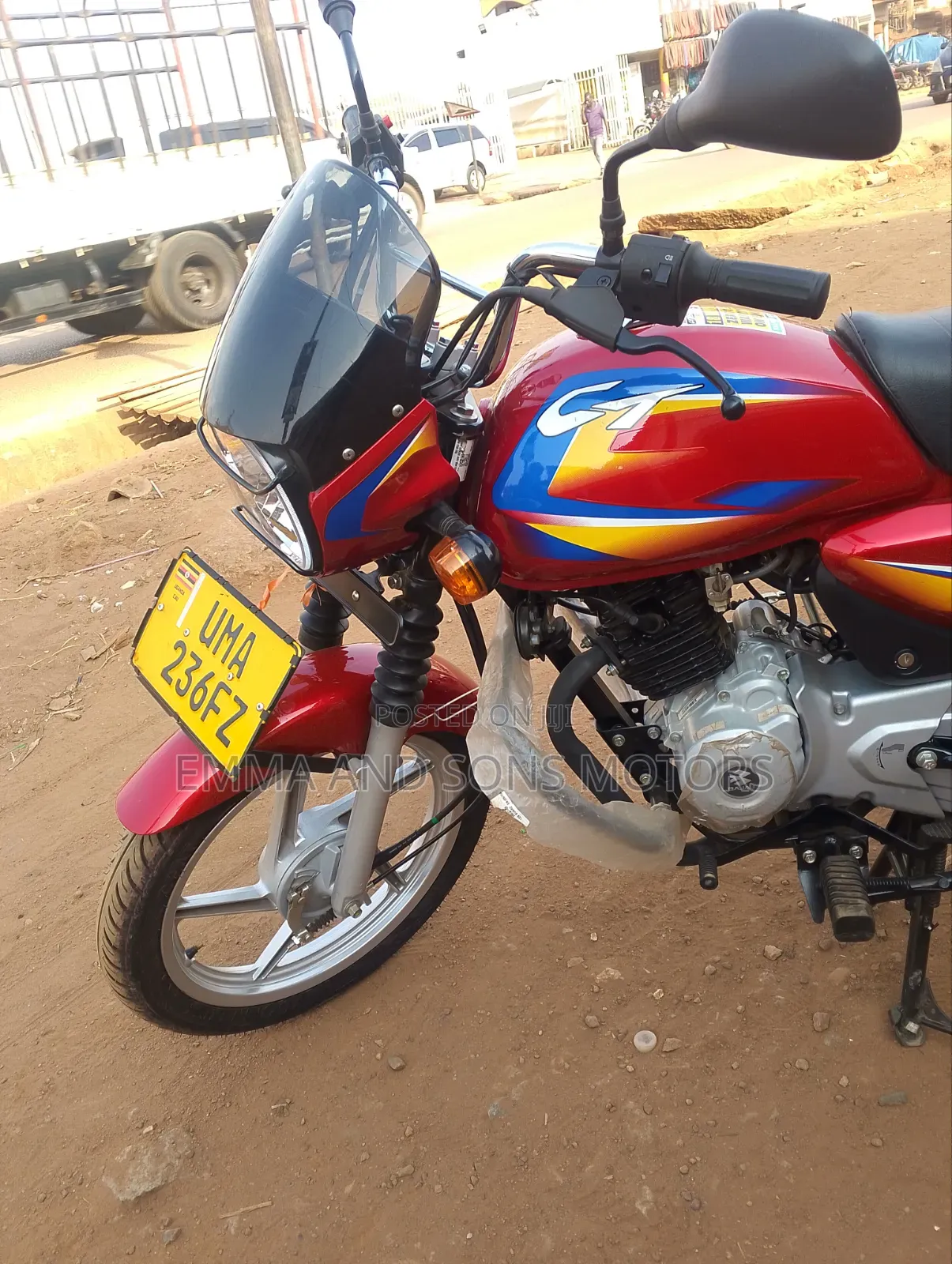 Bajaj CT 125X 2026 Red
