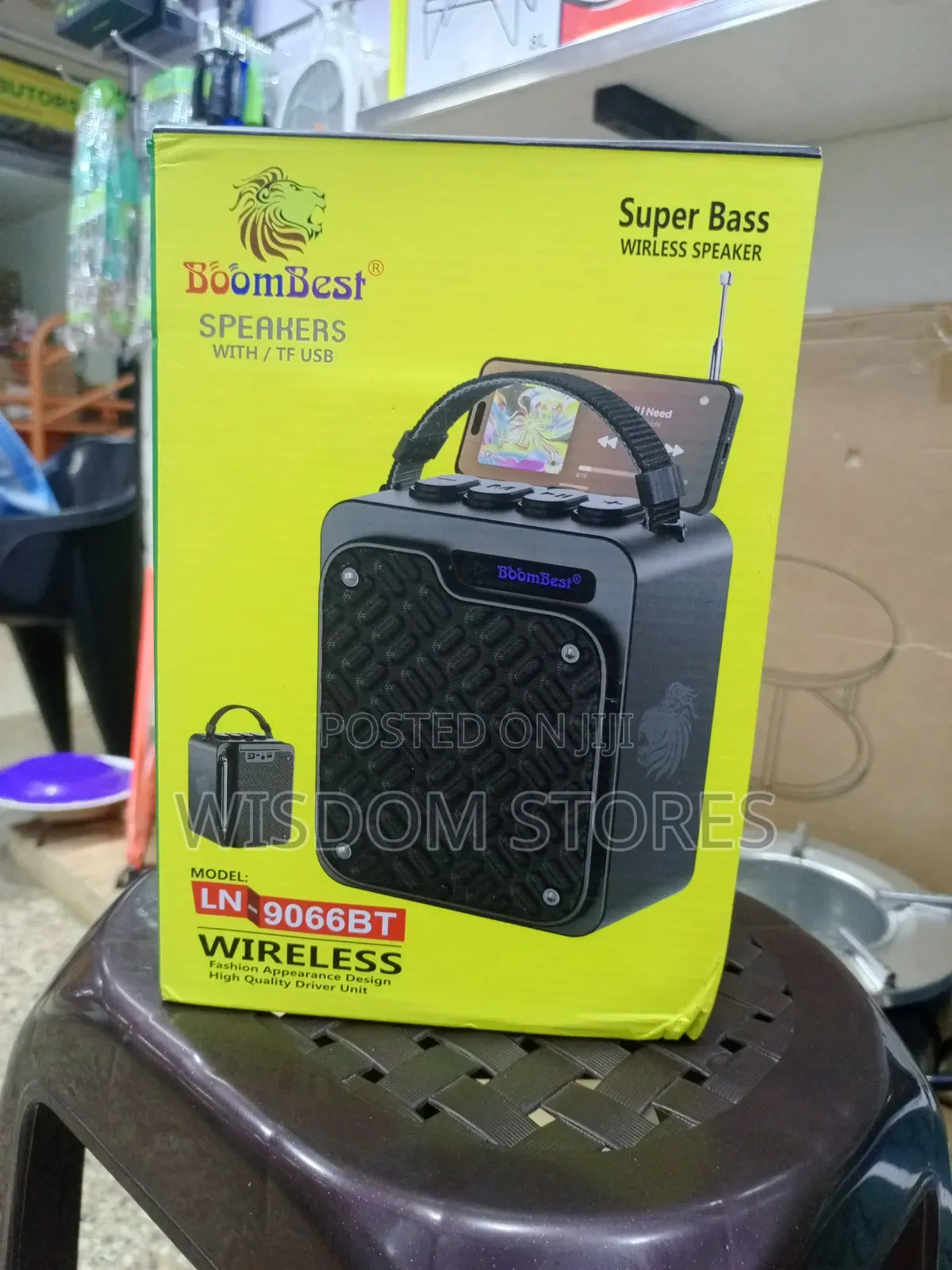 Boombest Ln-9066bt Latest Portable Super Deep Bass